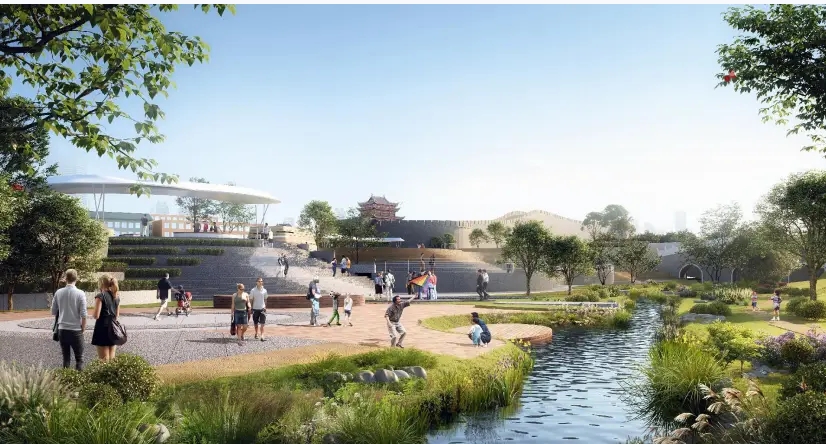 榆林長城國家文化公園凌霄塔片區(qū)二期建設(shè)項(xiàng)目施工
